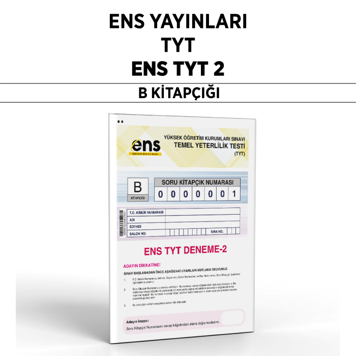 ENS YAYIN TYT SNV 2-B - 25-26